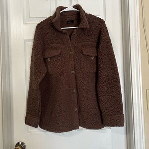 32 Degrees Chocolate Teddy Jacket